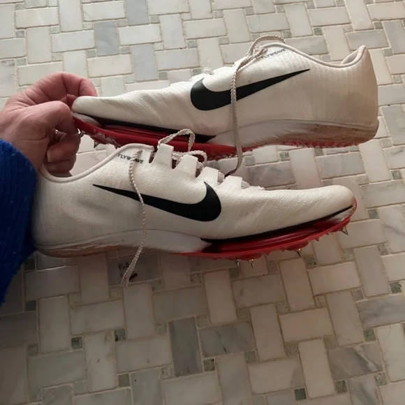 Nike Mens Air Zoom Maxfly Spikes 9.5 “University Red”
